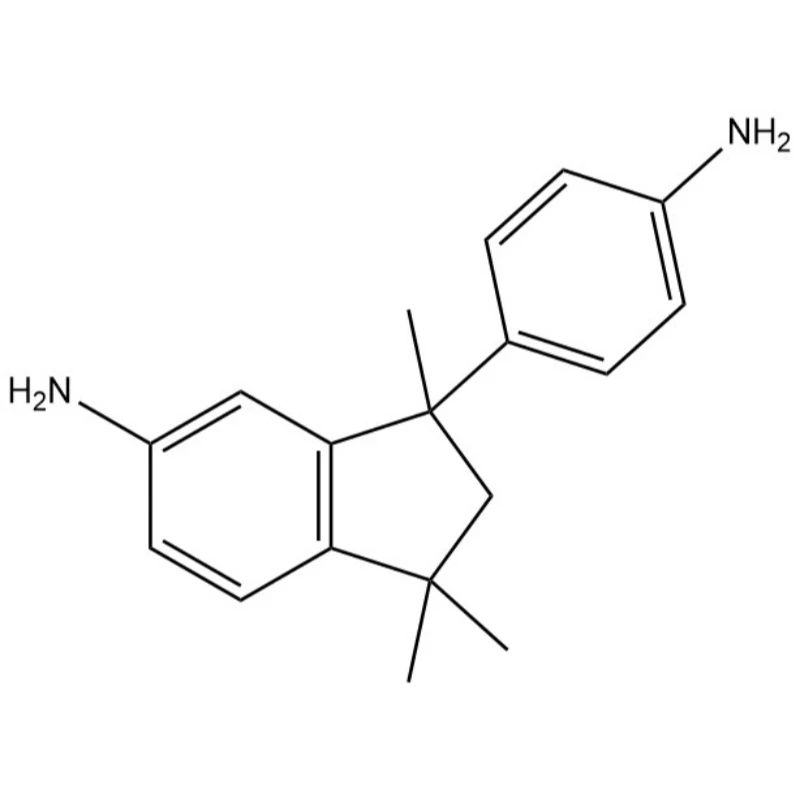 3-(4-aminofeml)-l,l,3-trimetil-5-indanamin